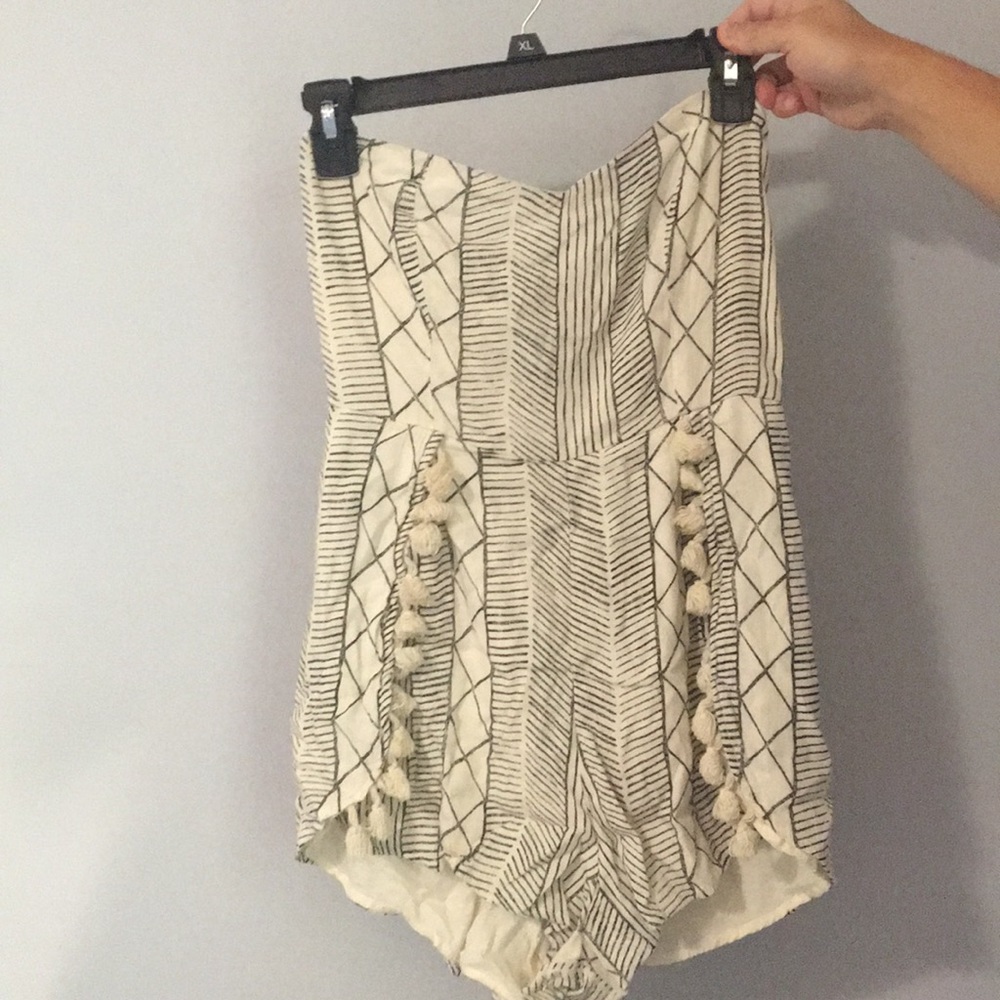 Printed romper